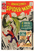 "THE AMAZING SPIDER-MAN" #2 COMIC BOOK.