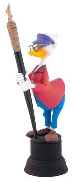 "THE BARKSTER BY CARL BARKS" RARE SIGNED LIMITED EDITION COLOR VARIANT FIGURINE.