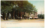 PARKER FOR PRESIDENT LARGE POSTER SEEN ON COBLESKILL NY STREET SCENE POSTCARD.