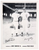 ORESTES "MINNIE" MINOSO/LARRY DOBY HOF PHILCO RADIO PROMO PHOTO.