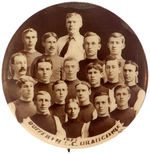 1897 CANADIAN BUTTON PICTURING LACROSSE (NOT BASEBALL ) TEAM