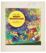 "WOODY WOODPECKER" ORIGINAL BOOK COVER ART.