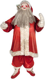 SANTA CLAUS CHRISTMAS WINDOW DISPLAY FIGURE.