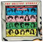 "THE ROLLING STONES-SOME GIRLS LARGE DISPLAY.