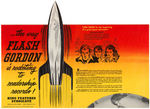 “FLASH GORDON” KFS COMIC STRIP DIE-CUT POP-UP PROMO FOLDER.