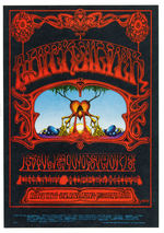 FAMILY DOG CONCERT POSTER FD-101 FEATURING QUICKSILVER MESSENGER SERVICE.