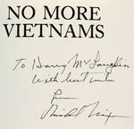 GROUP OF FIVE SIGNED BOOKS FOUR RICHARD NIXON AND ONE PAT NIXON.