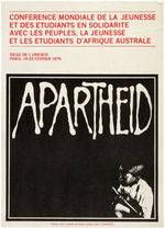 GROUP OF FIVE SOUTH AFRICAN ANTI-APARTHEID POSTERS.