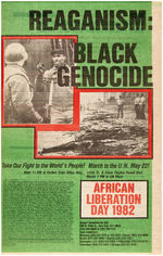 GROUP OF FIVE SOUTH AFRICAN ANTI-APARTHEID POSTERS.