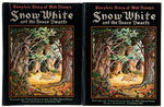 "COMPLETE STORY OF WALT DISNEY'S SNOW WHITE AND THE SEVEN DWARFS" DELUXE HARDCOVER W/DJ BY HARPER.