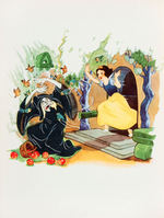 "COMPLETE STORY OF WALT DISNEY'S SNOW WHITE AND THE SEVEN DWARFS" DELUXE HARDCOVER W/DJ BY HARPER.