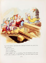 "COMPLETE STORY OF WALT DISNEY'S SNOW WHITE AND THE SEVEN DWARFS" DELUXE HARDCOVER W/DJ BY GROSSET.