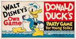 DONALD DUCK "PARTY GAME FOR YOUNG FOLKS."