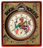 "BUCK ROGERS IN THE 25TH CENTURY" POCKET WATCH WITH RARE BOX AND INSERT.