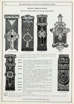 PAIR OF 1930s MASONIC ORDER COSTUME AND SUPPLY CATALOGUES.