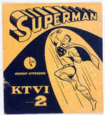"SUPERMAN" TV SHOW SIGN.