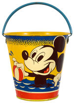 “HAPPYNAK” MICKEY & MINNIE MOUSE SAND PAIL.