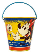 “HAPPYNAK” MICKEY & MINNIE MOUSE SAND PAIL.