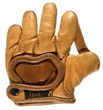 "D&M" SALESMEN'S SAMPLE LEATHER BASEBALL GLOVE.