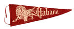 HABANA LIONS PENNANT TRIO.