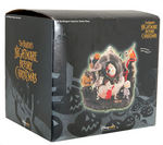 "THE NIGHTMARE BEFORE CHRISTMAS - JACK SKELLINGTON CAPTURES SANTA CLAUS" BOXED SNOWGLOBE.