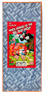 THE THREE LITTLE PIGS "A GAME OF WHO'S AFRAID OF THE BIG BAD WOLF."