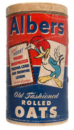 WOODY WOODPECKER DRAWING LESSONS PREMIUM CARDS PLUS PRODUCT BOX W/OFFER.