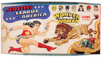 "JUSTICE LEAGUE OF AMERICA - WONDER WOMAN GAME."