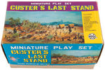 “MARX MINIATURE CUSTER'S LAST STAND” BOXED PLAY SET.