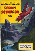 CAPTAIN MIDNIGHT "SECRET SQUADRON" 1945 MANUAL AND DECODER.