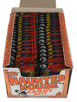 "FLEER HAUNTED HOUSE CANDY MAZE" FULL DISPLAY BOX.