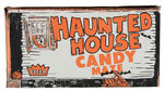 "FLEER HAUNTED HOUSE CANDY MAZE" FULL DISPLAY BOX.