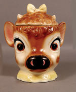 BORDEN'S "BEULAH" COOKIE JAR BY METLOX.