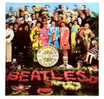 THE BEATLES "SGT. PEPPER'S LONELY HEARTS CLUB BAND" LENTICULAR FLICKER/FLASHER PROTOTYPE.