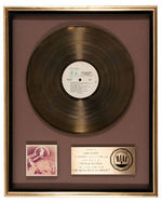 "THE BEACH BOYS IN CONCERT" RIAA GOLD RECORD AWARD.