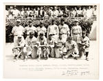 PUERTO RICO "WINTER LEAGUE ALL STARS 1944-45" TEAM PHOTO WITH ROY CAMPANELLA.