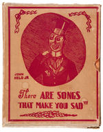 "SONGS & BALLADS OF CONVIVIALITY" FRANK SHAY BOOK SET W/HELD ART.