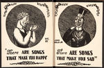 "SONGS & BALLADS OF CONVIVIALITY" FRANK SHAY BOOK SET W/HELD ART.