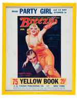 "BREEZY STORIES" 1930 PULP SIGN WITH CLASSIC COVER.