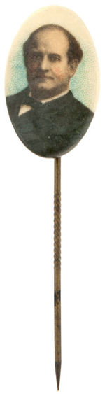 BRYAN STICKPINS FROM 1896 AND 1908.