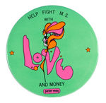 PETER MAX BUTTON LOT.