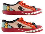 "PETER MAX" RARE BOXED SNEAKERS.