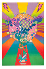 PETER MAX "ADAM COSMO" WINK POSTER.