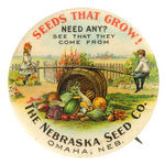 "THE NEBRASKA SEED CO" CHOICE COLOR RARITY.