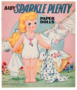 "BABY SPARKLE PLENTY" PAPER DOLLS/COLORING BOOK TRIO.