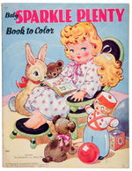 "BABY SPARKLE PLENTY" PAPER DOLLS/COLORING BOOK TRIO.