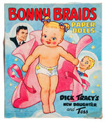 BONNY BRAIDS" PAPER DOLLS/COLORING BOOK/PUNCH BOARD.