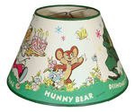 BEANY & CECIL LAMP WITH SHADE.