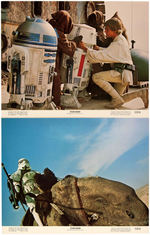 "STAR WARS" LOBBY CARD SET & HERALD.