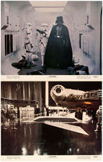 "STAR WARS" LOBBY CARD SET & HERALD.